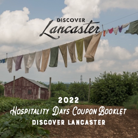 discover lancaster hospitality days coupon booklet
